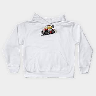 Yaris GR Rally Caricature Kids Hoodie